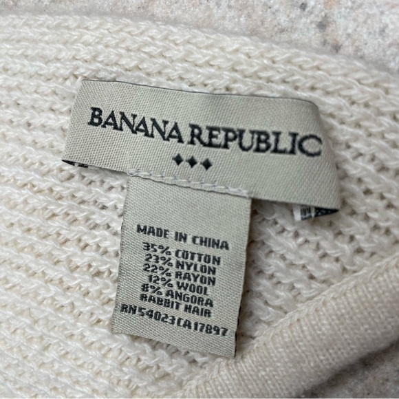 Banana Republic Knit Wool Angora Blend Scarf - Picture 2 of 4